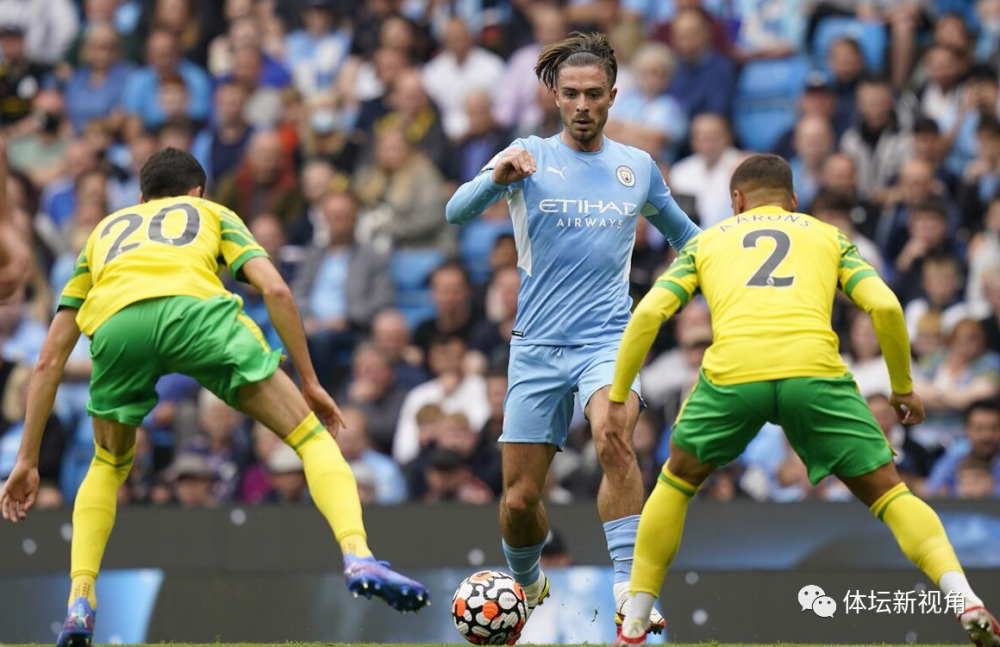  曼城锋线火力全开，英超榜首大战演绎进球盛宴